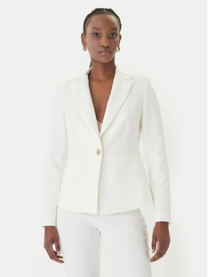 Rinascimento Marynarka CFC0128647003 Biały Regular Fit