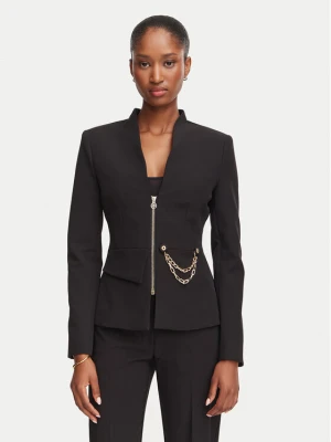 Rinascimento Marynarka CFC0130160003 Czarny Slim Fit