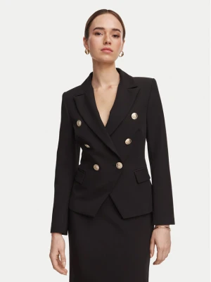 Rinascimento Marynarka CFC0131077003 Czarny Slim Fit