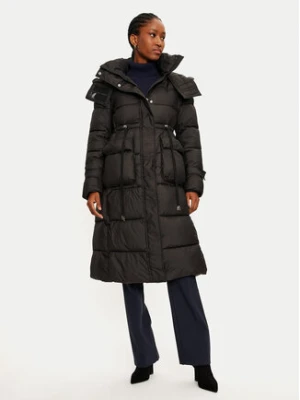 Rinascimento Płaszcz zimowy CFC0118339003 Czarny Loose Fit