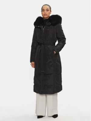 Rinascimento Płaszcz zimowy CFC0118607003 Czarny Regular Fit