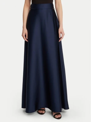 Rinascimento Spódnica maxi CFC0122686003 Granatowy Regular Fit
