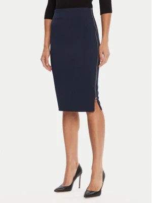 Rinascimento Spódnica ołówkowa CFC0125230003 Granatowy Slim Fit