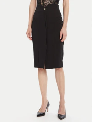 Rinascimento Spódnica ołówkowa CFC0125561003 Czarny Slim Fit