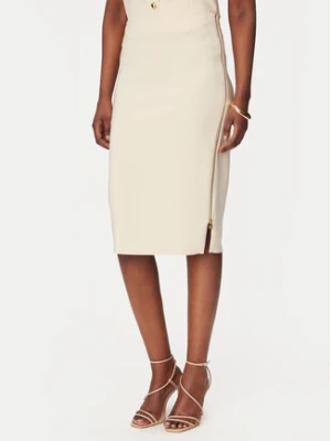 Rinascimento Spódnica ołówkowa CFC0127985003 Beżowy Slim Fit