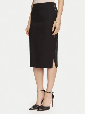Rinascimento Spódnica ołówkowa CFC0130146003 Czarny Slim Fit