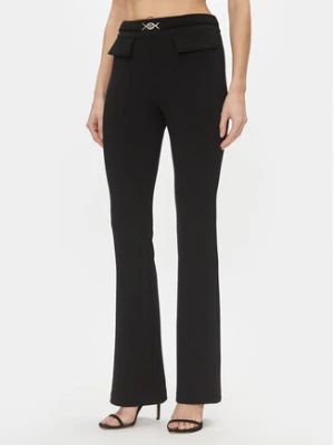 Rinascimento Spodnie materiałowe CFC0117520003 Czarny Bootcut Fit