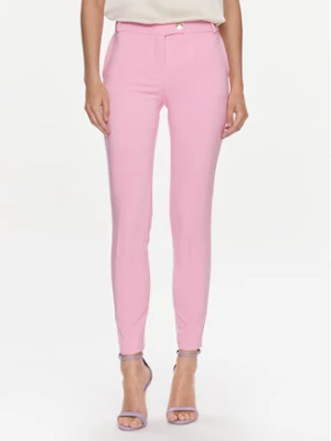 Rinascimento Spodnie materiałowe CFC0117747003 Różowy Regular Fit