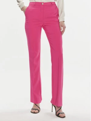 Rinascimento Spodnie materiałowe CFC0118270003 Różowy Regular Fit