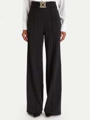 Rinascimento Spodnie materiałowe CFC0126211003 Czarny Regular Fit