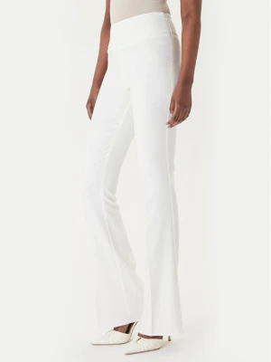 Rinascimento Spodnie materiałowe CFC0127876003 Biały Slim Fit