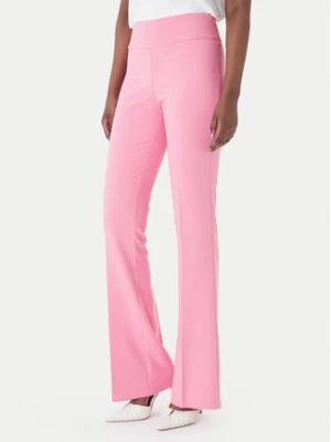 Rinascimento Spodnie materiałowe CFC0127876003 Różowy Slim Fit