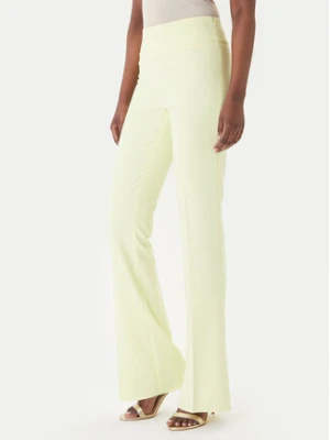 Rinascimento Spodnie materiałowe CFC0127876003 Żółty Slim Fit