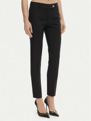Rinascimento Spodnie materiałowe CFC0128638003 Czarny Slim Fit