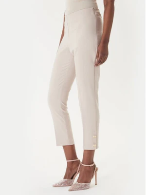 Rinascimento Spodnie materiałowe CFC0128641003 Beżowy Slim Fit