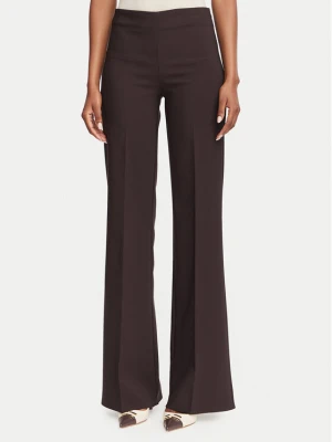 Rinascimento Spodnie materiałowe CFC0130141003 Brązowy ciemny Wide Leg