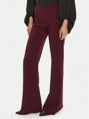 Rinascimento Spodnie palazzo CFC0125425003 Bordowy Wide Leg
