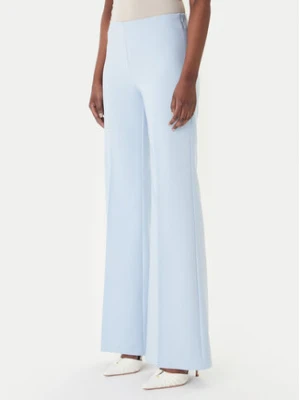 Rinascimento Spodnie palazzo CFC0127878003 Błękitny Wide Leg