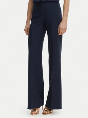 Rinascimento Spodnie palazzo CFC0127878003 Granatowy Wide Leg