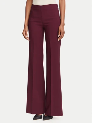 Rinascimento Spodnie palazzo CFC0130141003 Bordowy Wide Leg