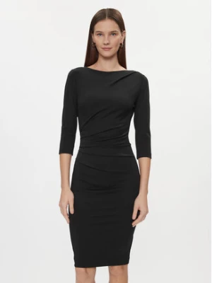 Rinascimento Sukienka codzienna CFC0114859003 Czarny Regular Fit