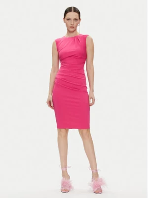 Rinascimento Sukienka codzienna CFC0117416003 Różowy Slim Fit