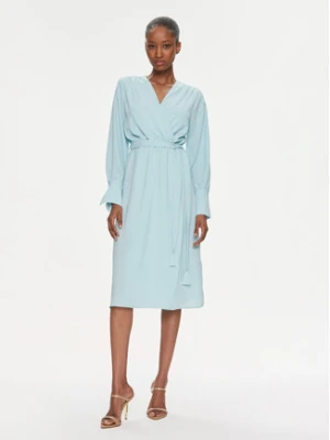 Rinascimento Sukienka codzienna CFC0117654003 Błękitny Regular Fit