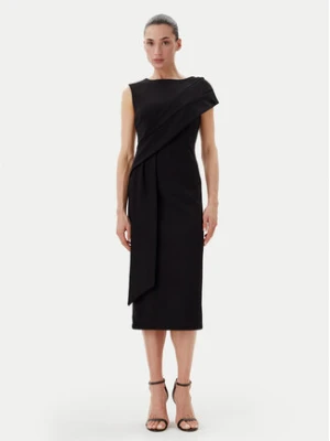 Rinascimento Sukienka koktajlowa CFC0019923002 Czarny Regular Fit