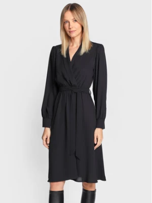 Rinascimento Sukienka koktajlowa CFC0111431003 Czarny Regular Fit