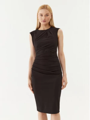 Rinascimento Sukienka koktajlowa CFC0114875003 Czarny Slim Fit
