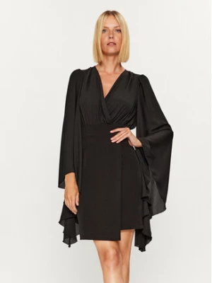 Rinascimento Sukienka koktajlowa CFC0115030003 Czarny Regular Fit