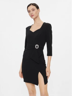 Rinascimento Sukienka koktajlowa CFC0116131003 Czarny Slim Fit