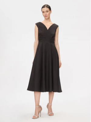Rinascimento Sukienka koktajlowa CFC0116143003 Czarny Regular Fit