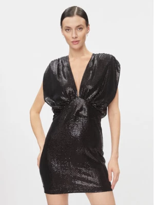 Rinascimento Sukienka koktajlowa CFC0116365003 Czarny Regular Fit