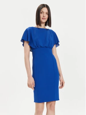 Rinascimento Sukienka koktajlowa CFC0118271003 Niebieski Regular Fit
