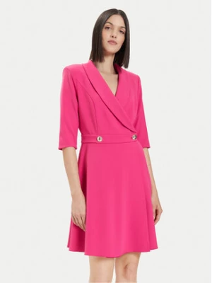 Rinascimento Sukienka koktajlowa CFC0118280003 Różowy Regular Fit