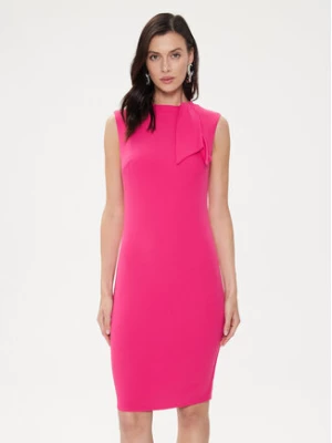 Rinascimento Sukienka koktajlowa CFC0118282003 Różowy Regular Fit
