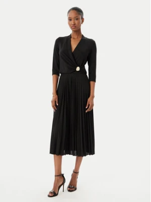 Rinascimento Sukienka koktajlowa CFC0122980003 Czarny Regular Fit