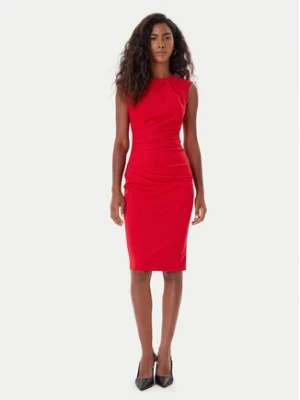 Rinascimento Sukienka koktajlowa CFC0125332003 Czerwony Slim Fit