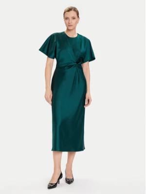 Rinascimento Sukienka koktajlowa CFC0125718003 Zielony Regular Fit