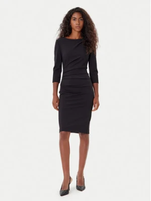 Rinascimento Sukienka koktajlowa CFC0126154003 Czarny Slim Fit