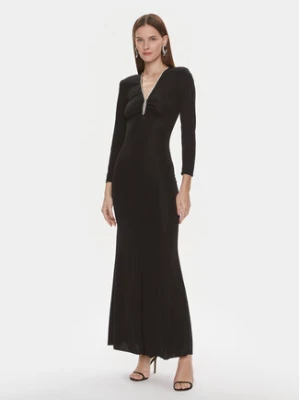 Rinascimento Sukienka wieczorowa CFC0019321002 Czarny Regular Fit