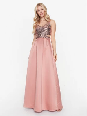 Rinascimento Sukienka wieczorowa CFC0112832003 Różowy Regular Fit