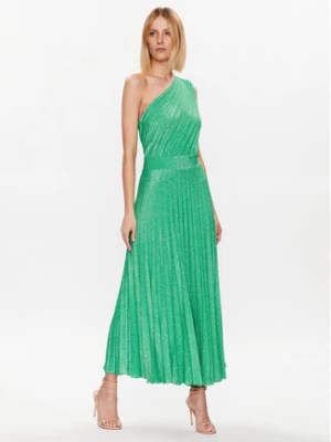 Rinascimento Sukienka wieczorowa CFC0113146003 Zielony Regular Fit