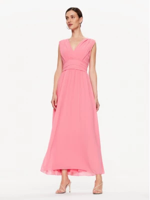 Rinascimento Sukienka wieczorowa CFC0114421003 Różowy Regular Fit