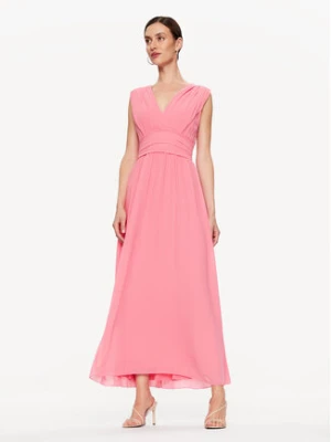 Rinascimento Sukienka wieczorowa CFC0114421003 Różowy Regular Fit