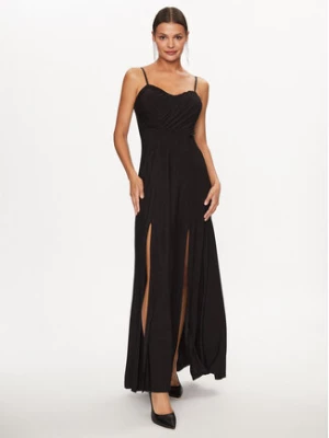 Rinascimento Sukienka wieczorowa CFC0115091003 Czarny Regular Fit