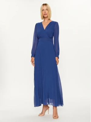 Rinascimento Sukienka wieczorowa CFC0116005003 Granatowy Regular Fit