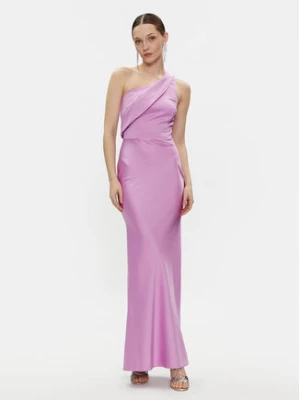 Rinascimento Sukienka wieczorowa CFC0117429003 Fioletowy Regular Fit