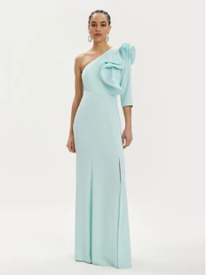 Rinascimento Sukienka wieczorowa CFC0117459003 Niebieski Regular Fit